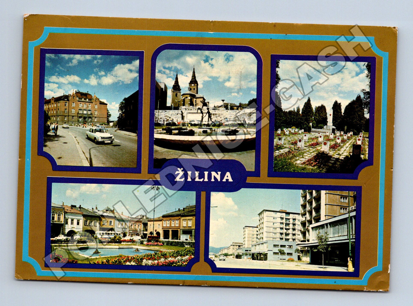 Pohlednice Slovensko Žilina různé motivy 1976 (M35329)