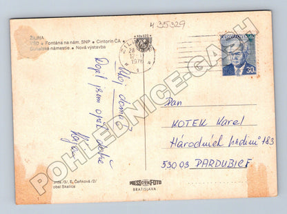 Pohlednice Slovensko Žilina různé motivy 1976 (M35329)