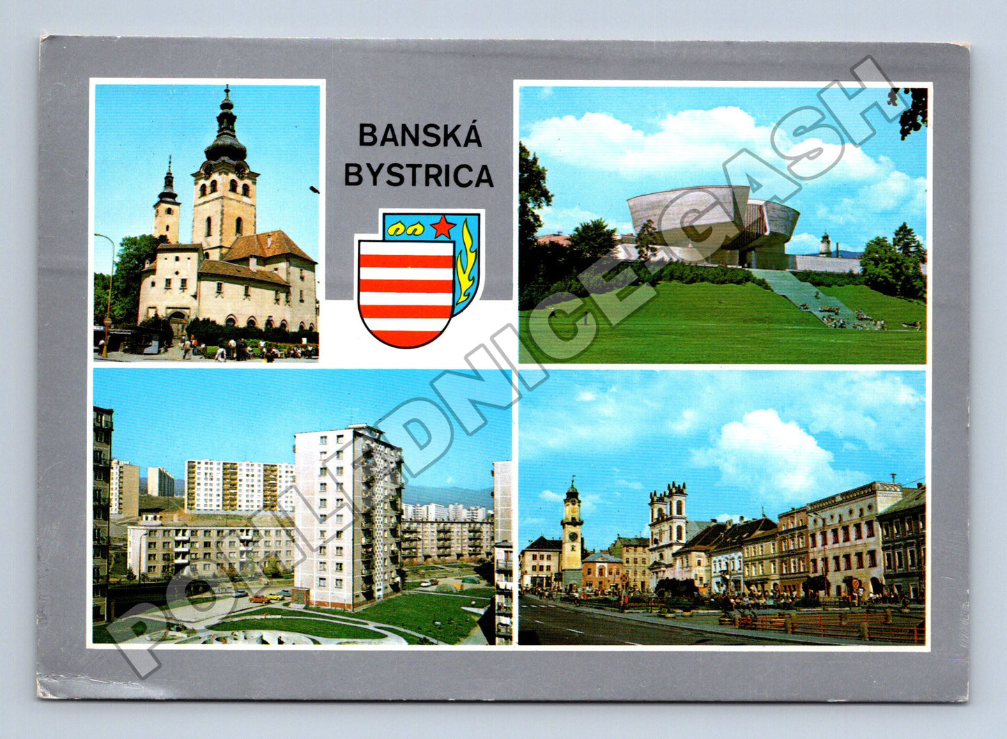 Pohlednice Slovensko Banská Bystrica více pohledů 198x (M35335)