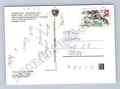 Pohlednice Slovensko Vysoké Tatry 1987 (M35337)