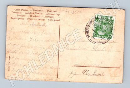 Pohlednice zamilovaný pár RU 1908 (M3534)