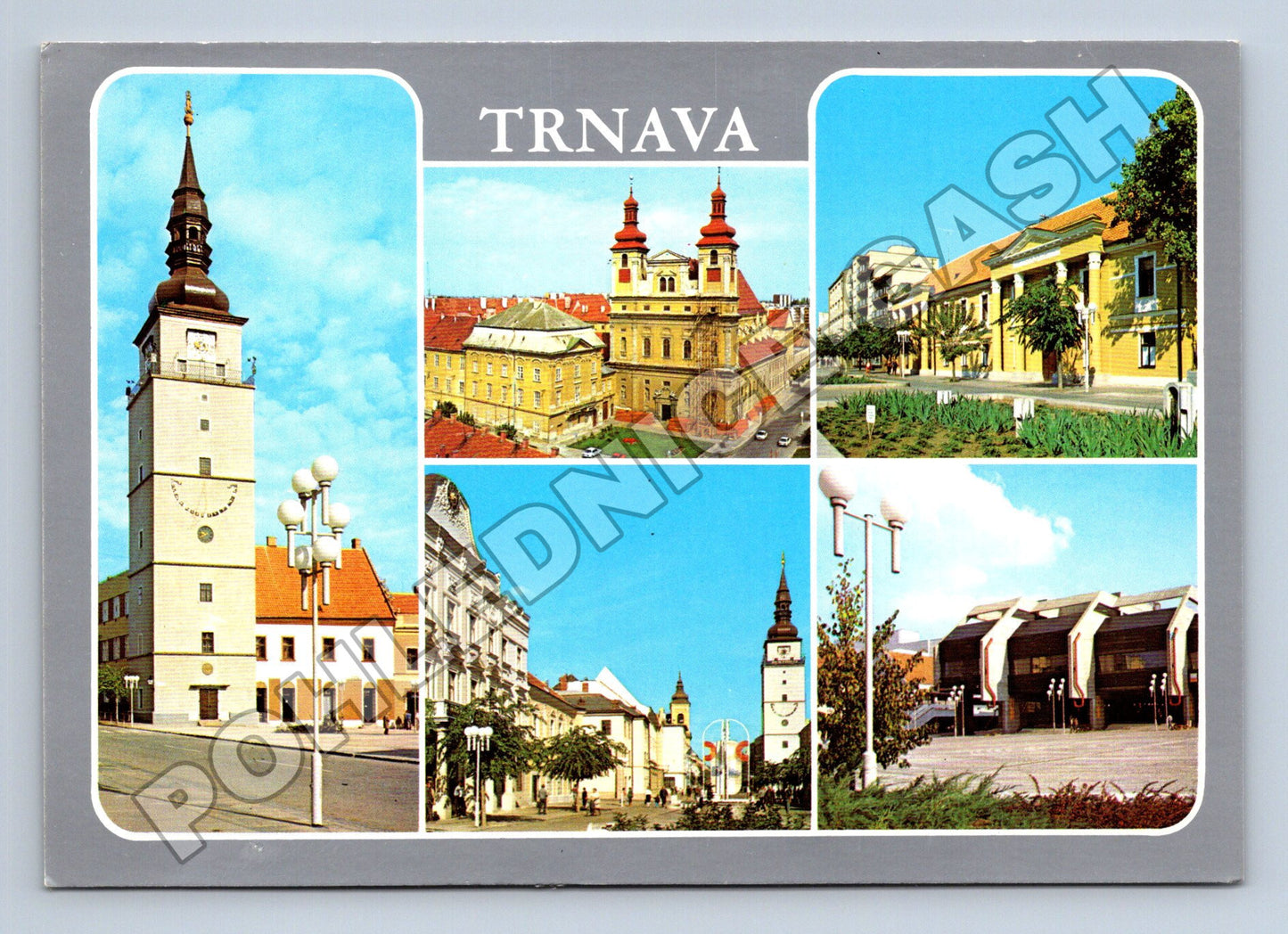Pohlednice Slovensko Trnava různé pohledy (M35340)