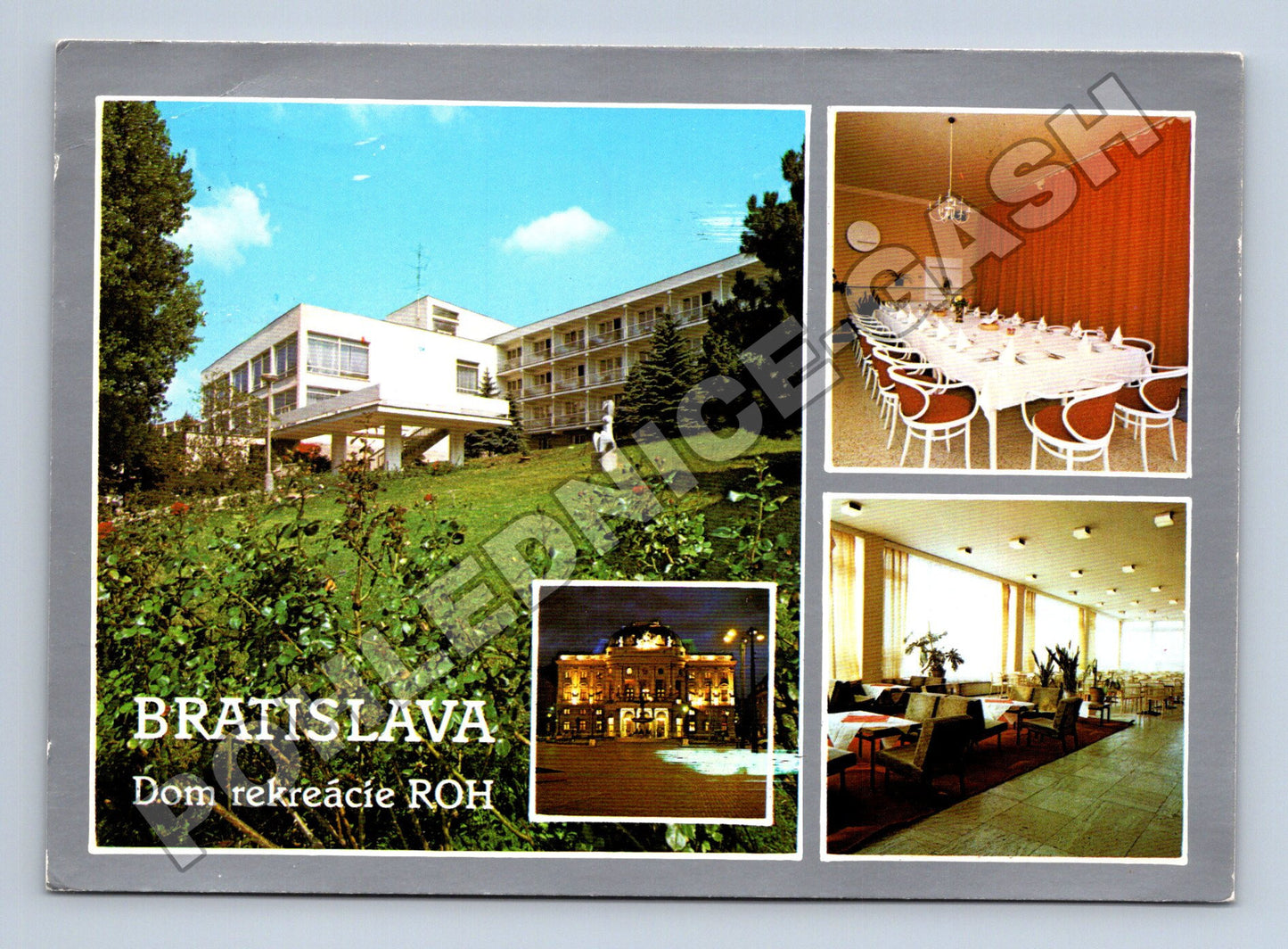 Pohlednice Slovensko Bratislava Dom rekreácie ROH 1990 (M35345)