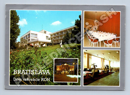 Pohlednice Slovensko Bratislava Dom rekreácie ROH 1990 (M35345)