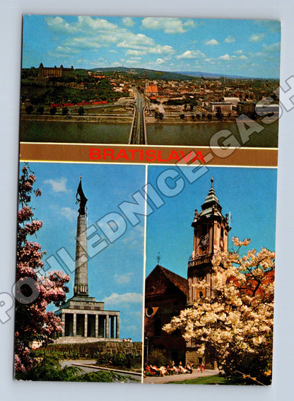 Pohlednice Slovensko Bratislava město 1986 (M35346)