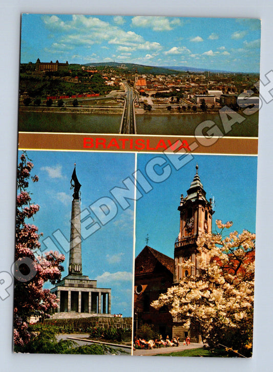 Pohlednice Slovensko Bratislava město 1986 (M35346)