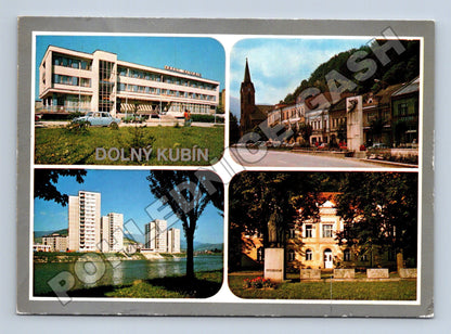 Pohlednice Slovensko Dolný Kubín více motivů 1988 (M35348)