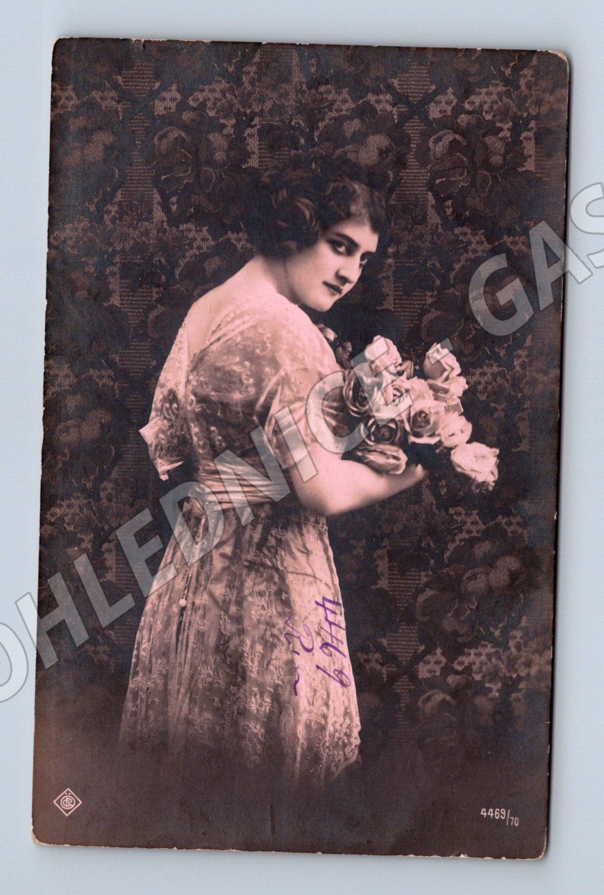 Pohlednice herečka 1916 kolor poštovní (M3536)