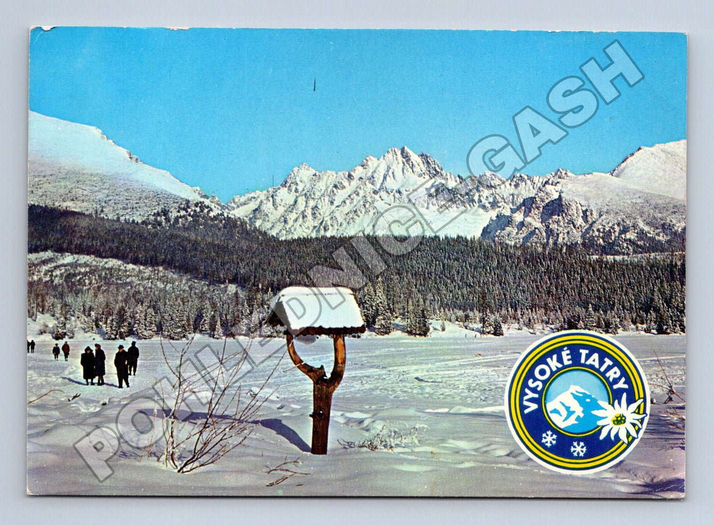 Pohlednice Slovensko Vysoké Tatry Štrbské pleso 1972 (M35360)