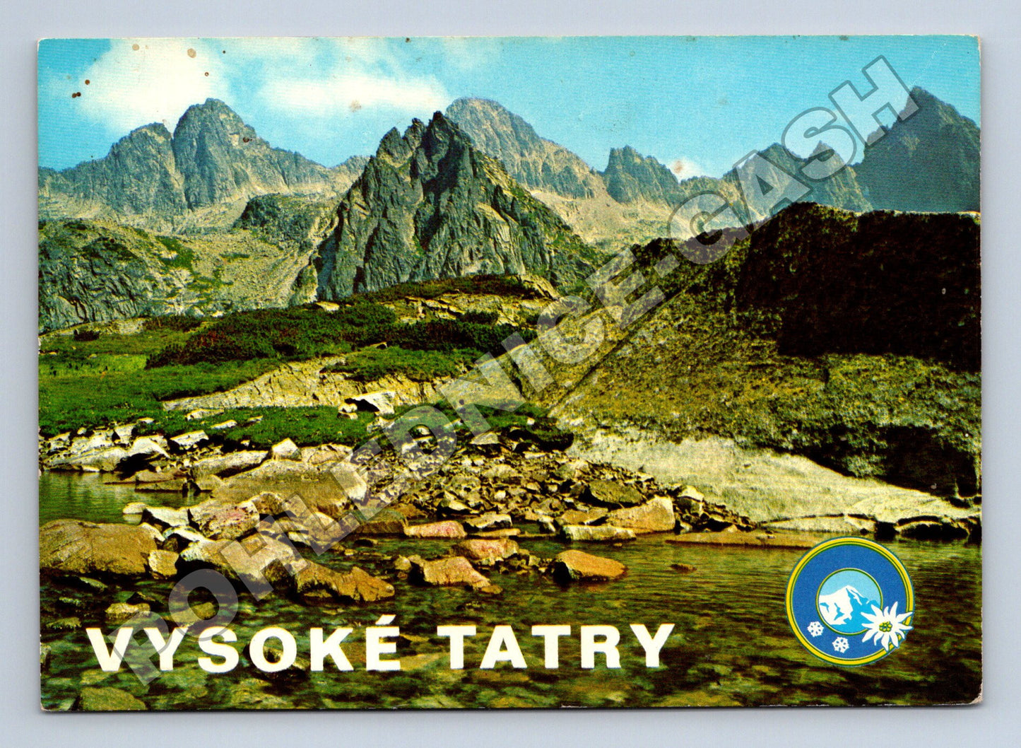 Pohlednice Slovensko Vysoké Tatry horská krajina (M35361)