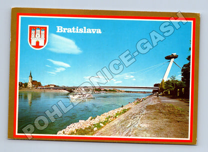 Pohlednice Slovensko Bratislava Most SNP 1977 (M35371)