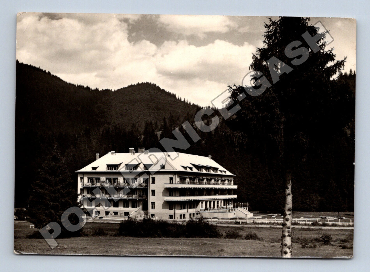 Pohlednice Slovensko Liptovský Ján Zotavovňa ROH Ďumbier 1957 (M35373)