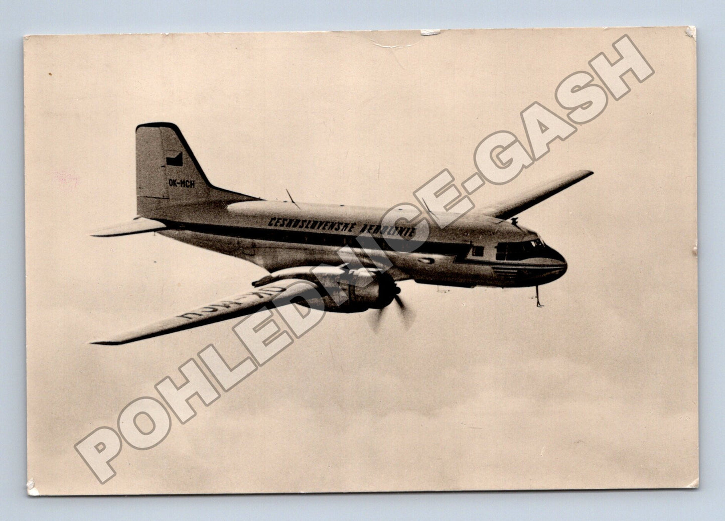 Pohlednice letadlo CSA Iljušin Il-14 (M35375)