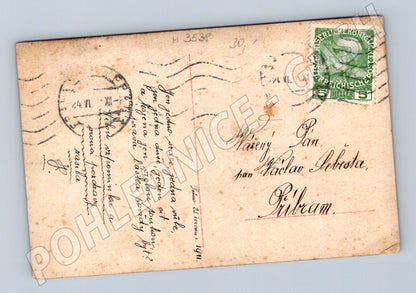 Pohlednice portrét ženy 1911 RU (M3538)