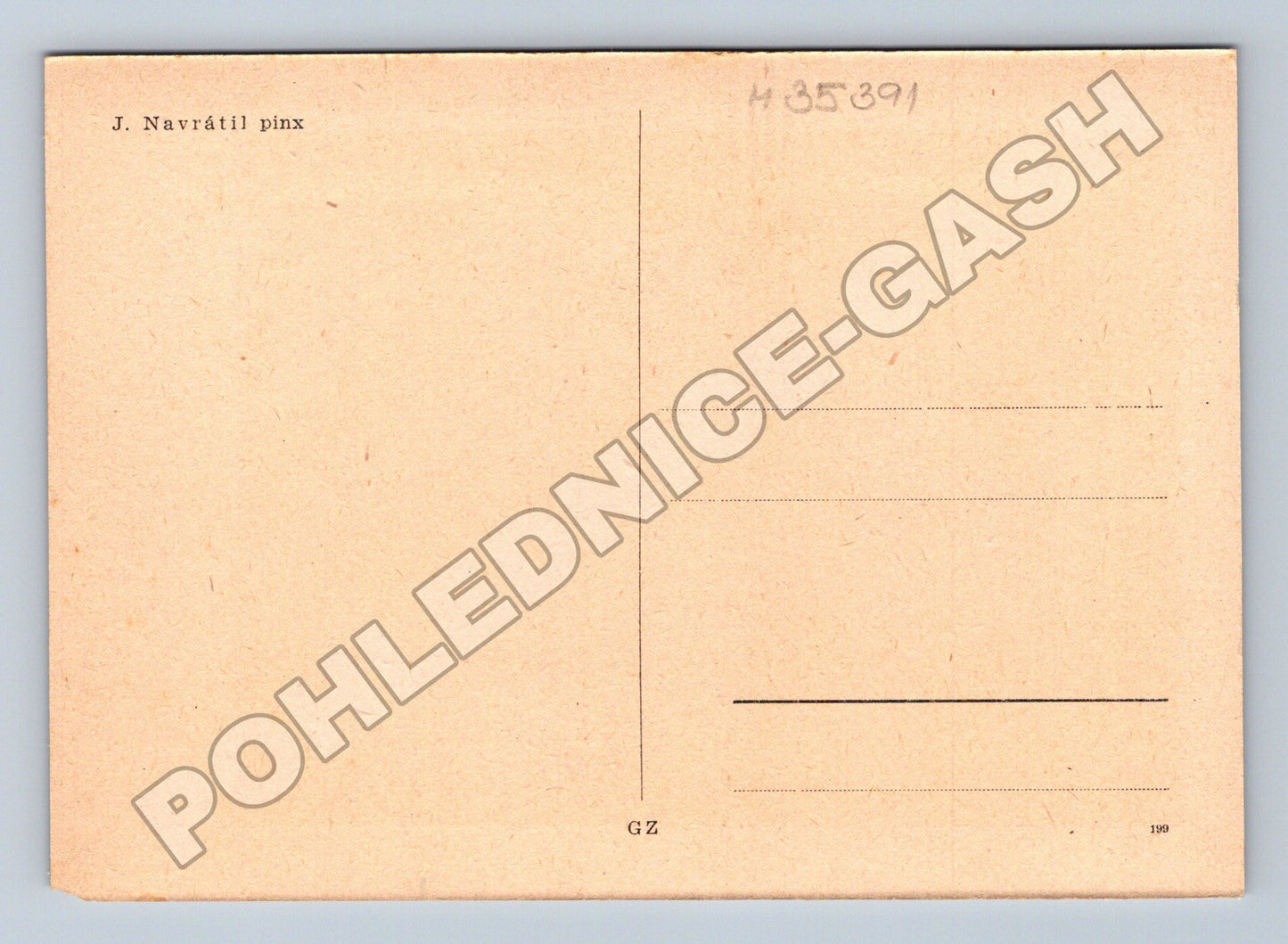 Pohlednice malířství Josef Navrátil Madona s dítětem (M35391)