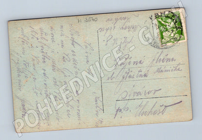 Pohlednice zamilovaný pár první pol 20 stol (M3540)