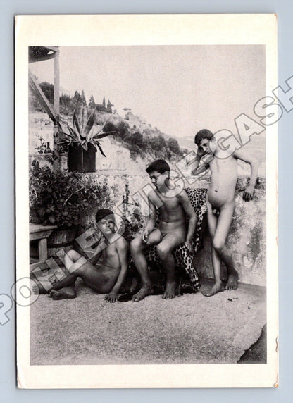 Pohlednice Itálie Taormina Wilhelm von Gloeden mladíci 1902 (M35409)