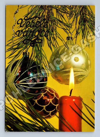 Pohlednice Československo vánoční motiv 1976 (M35420)
