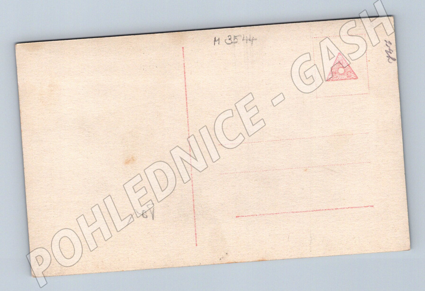 Pohlednice milenecký pár jaro ČSR (M3544)