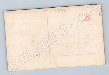 Pohlednice milenecký pár jaro ČSR (M3544)