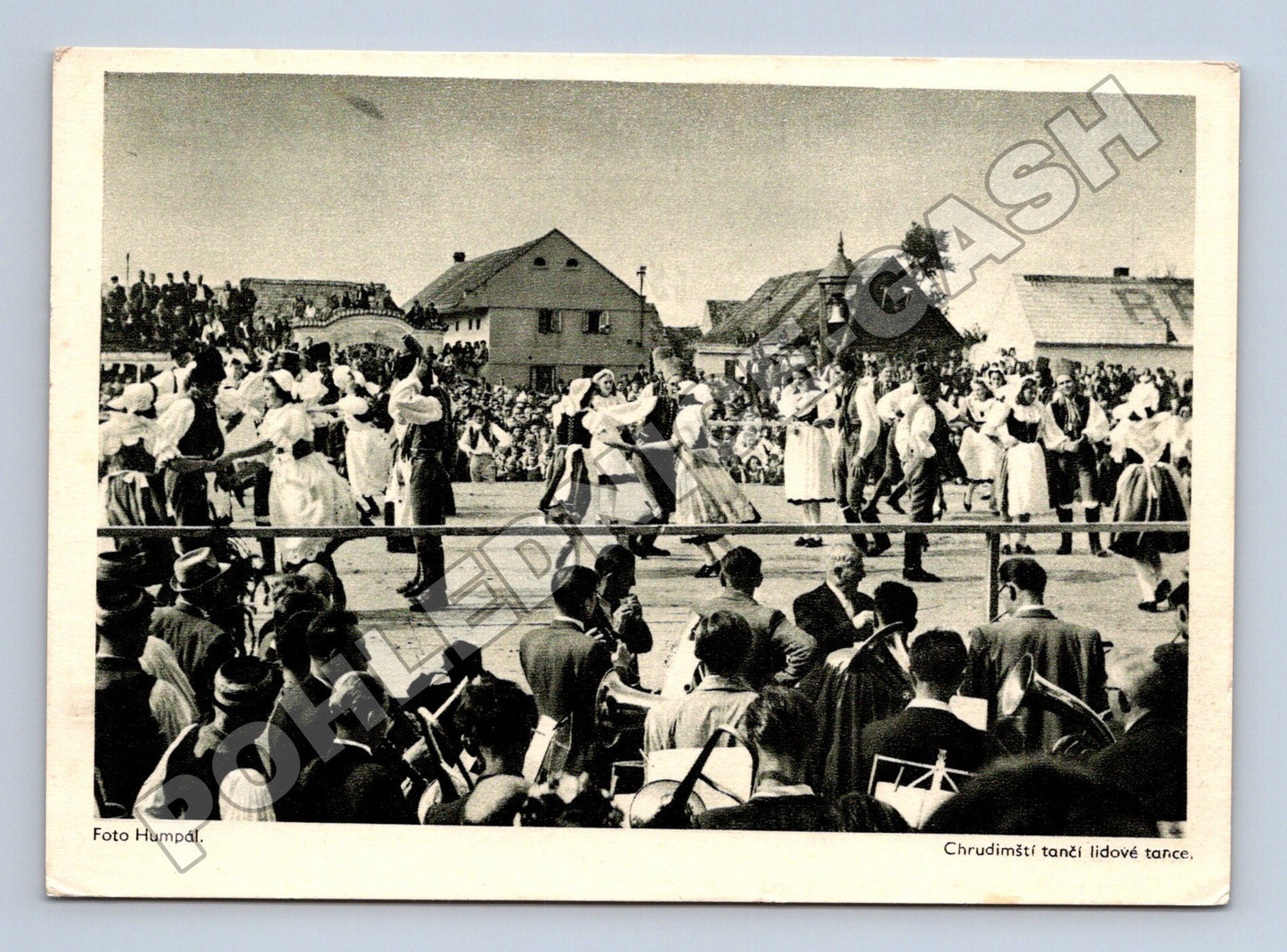 Pohlednice Chrudim lidové tance 1944 (M35447)