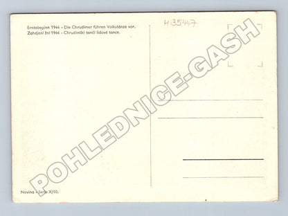 Pohlednice Chrudim lidové tance 1944 (M35447)