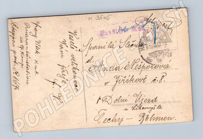 Pohlednice ruská velikonoční Христос Воскресе (M3545)