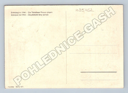 Pohlednice Doudlebské ženy zpívají 1944 (M35452)