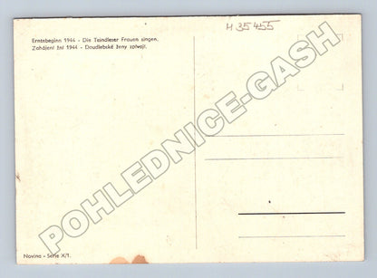 Pohlednice Doudlebské ženy zpívají 1944 (M35455)
