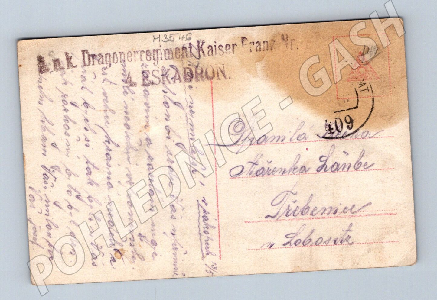 Pohlednice Wie schön bist Du RU milenci (M3546)