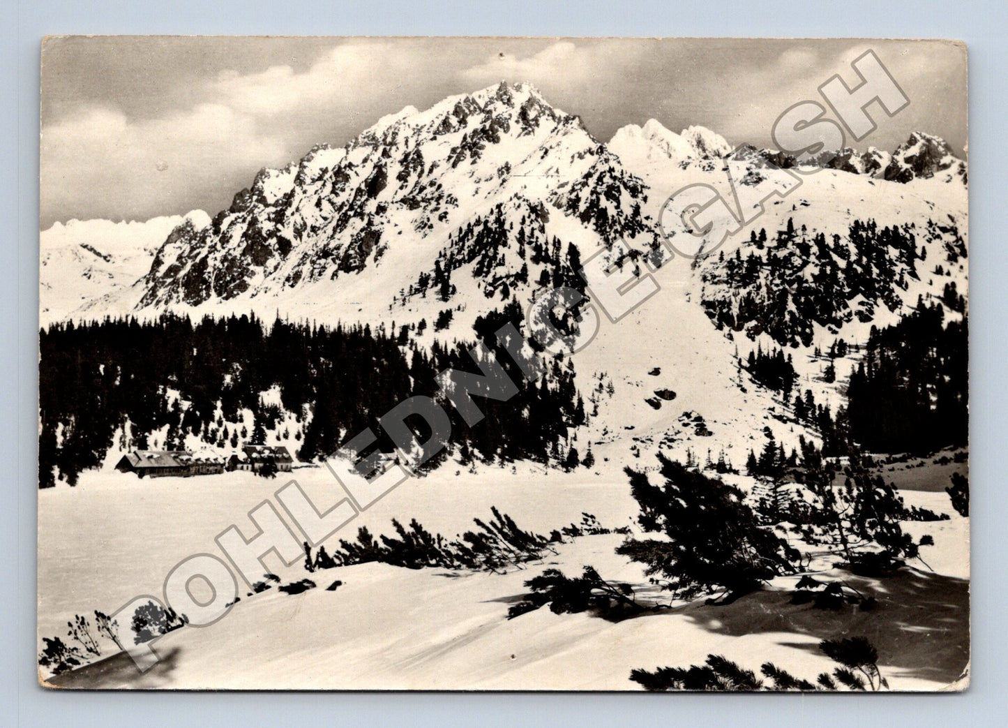 Pohlednice Slovensko Popradské pleso Vysoké Tatry 1956 (M35467)