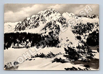 Pohlednice Slovensko Popradské pleso Vysoké Tatry 1956 (M35467)