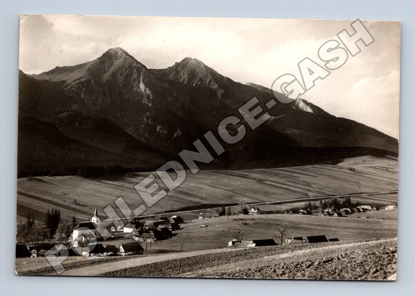 Pohlednice Slovensko Vysoké Tatry Ždiar 1958 (M35476)