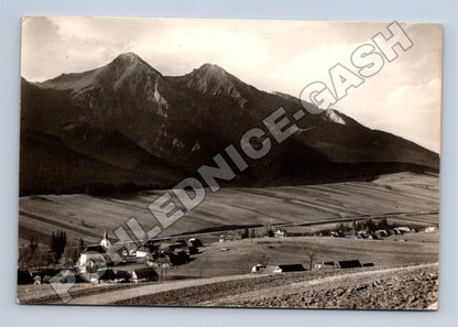 Pohlednice Slovensko Vysoké Tatry Ždiar 1958 (M35476)
