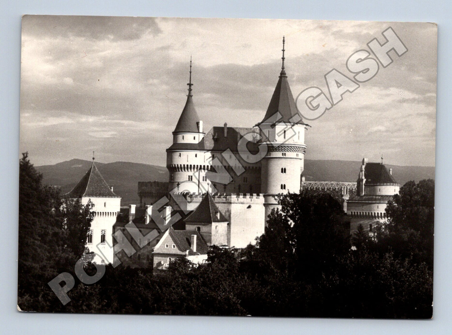 Pohlednice Slovensko Bojnický zámok 1958 (M35484)