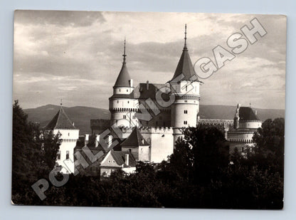 Pohlednice Slovensko Bojnický zámok 1958 (M35484)