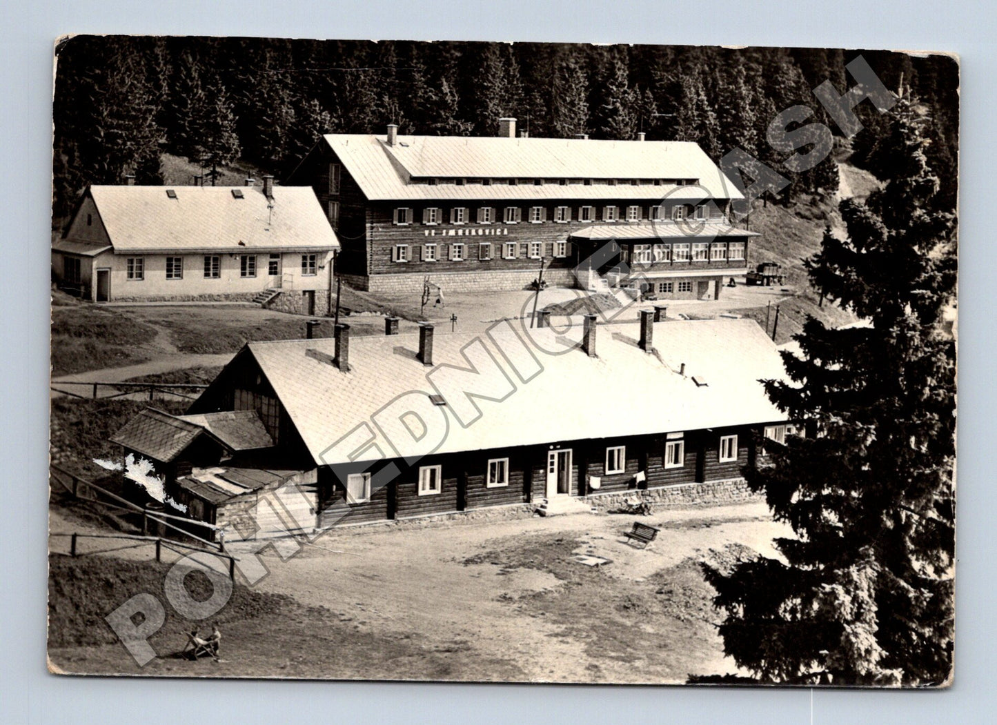 Pohlednice Slovensko Smrekovici chata 1960 (M35494)