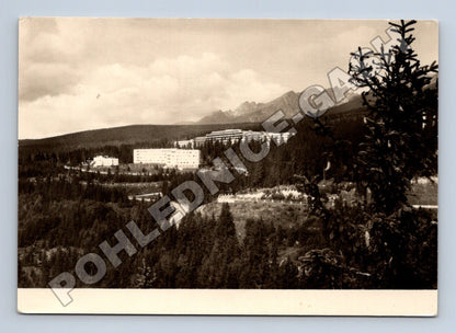 Pohlednice Slovensko Vysoké Tatry Vyšné Hágy Masarykův ústav (M35501)
