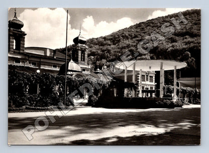 Pohlednice Slovensko Trenčianske Teplice hudební pavilon 1957 (M35503)