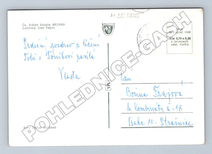 Pohlednice Slovensko Brusno léčebný dům Vepor (M35505)
