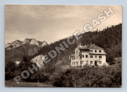 Pohlednice Slovensko Červený Kláštor Hotel Dunajec 1971 (M35508)