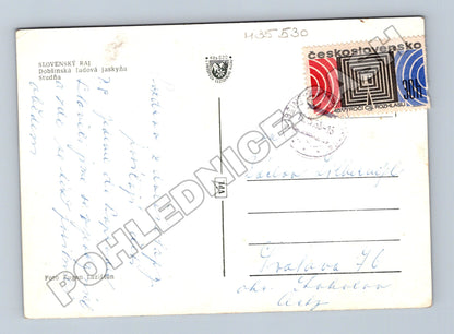 Pohlednice Slovensko Dobšinská ľadová jaskyňa 1965 (M35530)