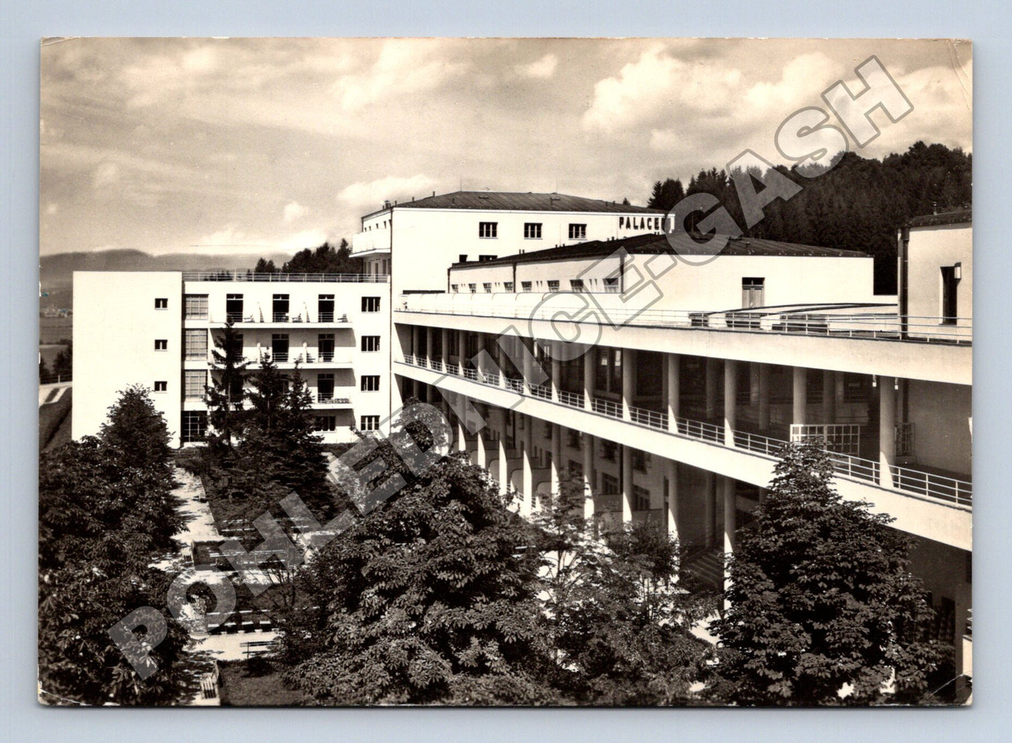 Pohlednice Slovensko Sliač Liečebný dom Palace 1933 (M35533)