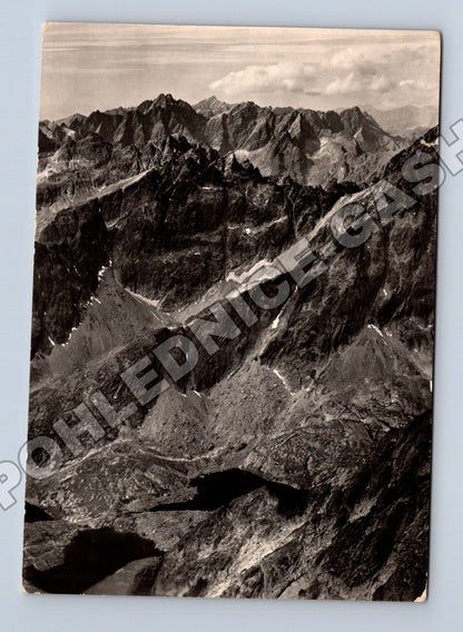 Pohlednice Slovensko Vysoké Tatry Lomnický štít 1962 (M35537)