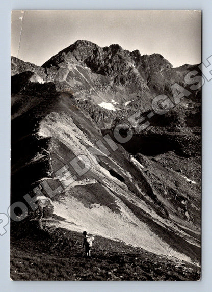 Pohlednice Slovensko Vysoké Tatry Hladké sedlo horolezec 1967 (M35540)