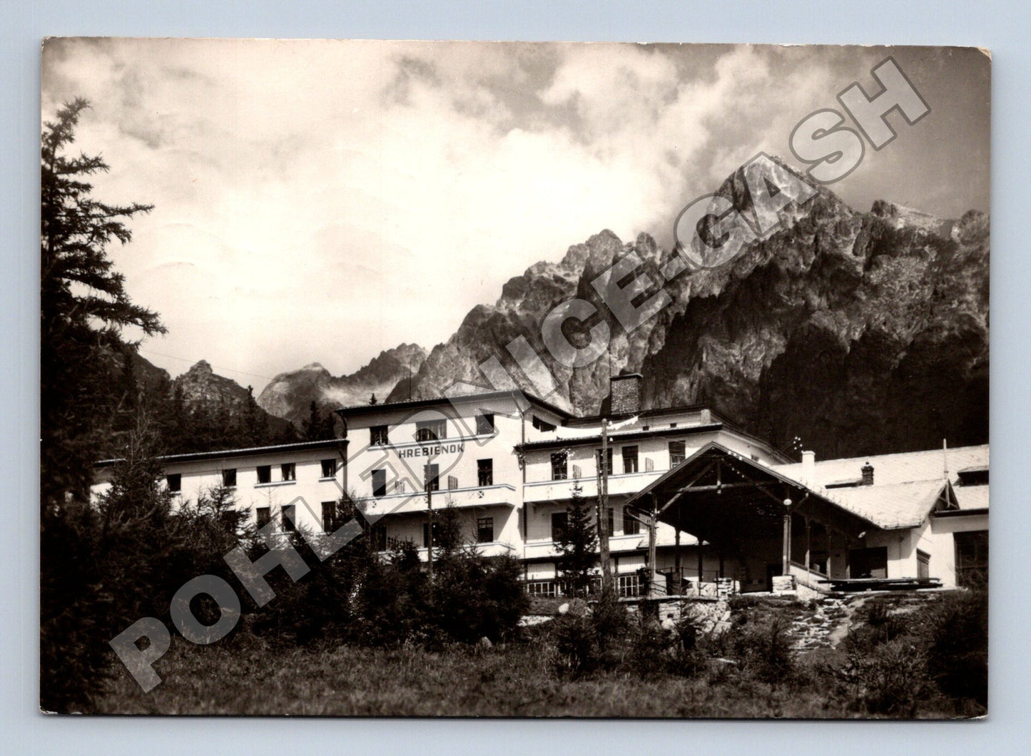 Pohlednice Slovensko Vysoké Tatry Hrebienok Zotavovňa ROH (M35545)
