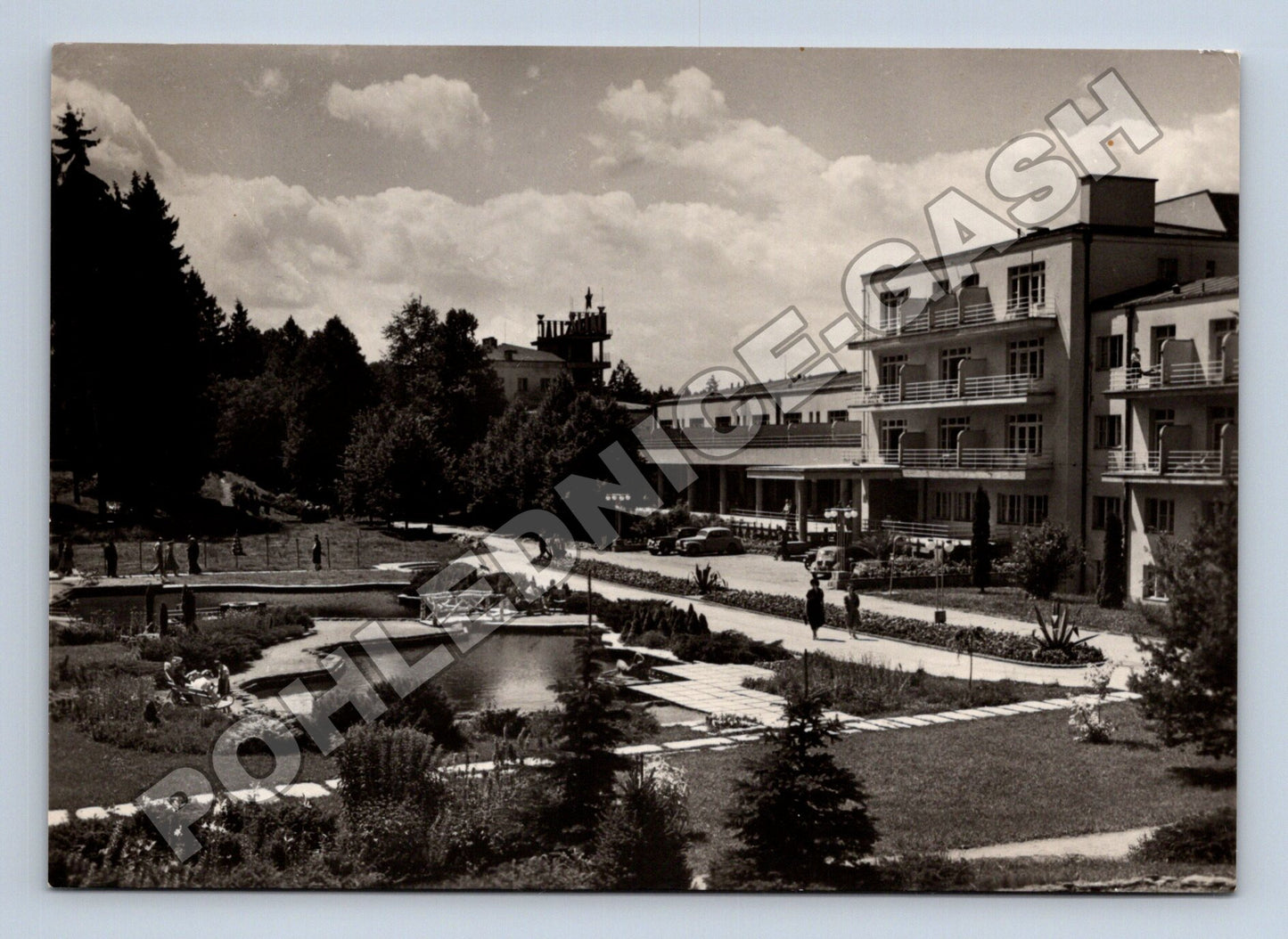 Pohlednice Slovensko Sliač Léčebný dom Palace cca 1960 (M35549)