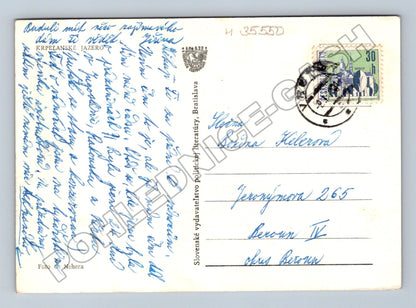 Pohlednice Slovensko Krépelanské jazero 1958 (M35550)