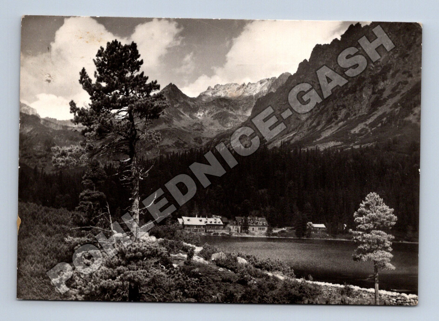 Pohlednice Slovensko Vysoké Tatry Popradské pleso (M35555)