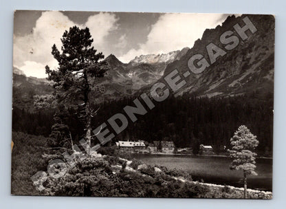 Pohlednice Slovensko Vysoké Tatry Popradské pleso (M35555)